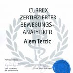 Zertifikat currex Terzic
